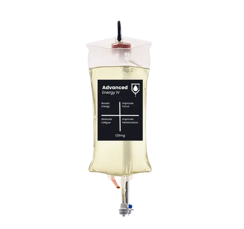 Advanced Energy IV Treatment bag with vitamins and electrolytes